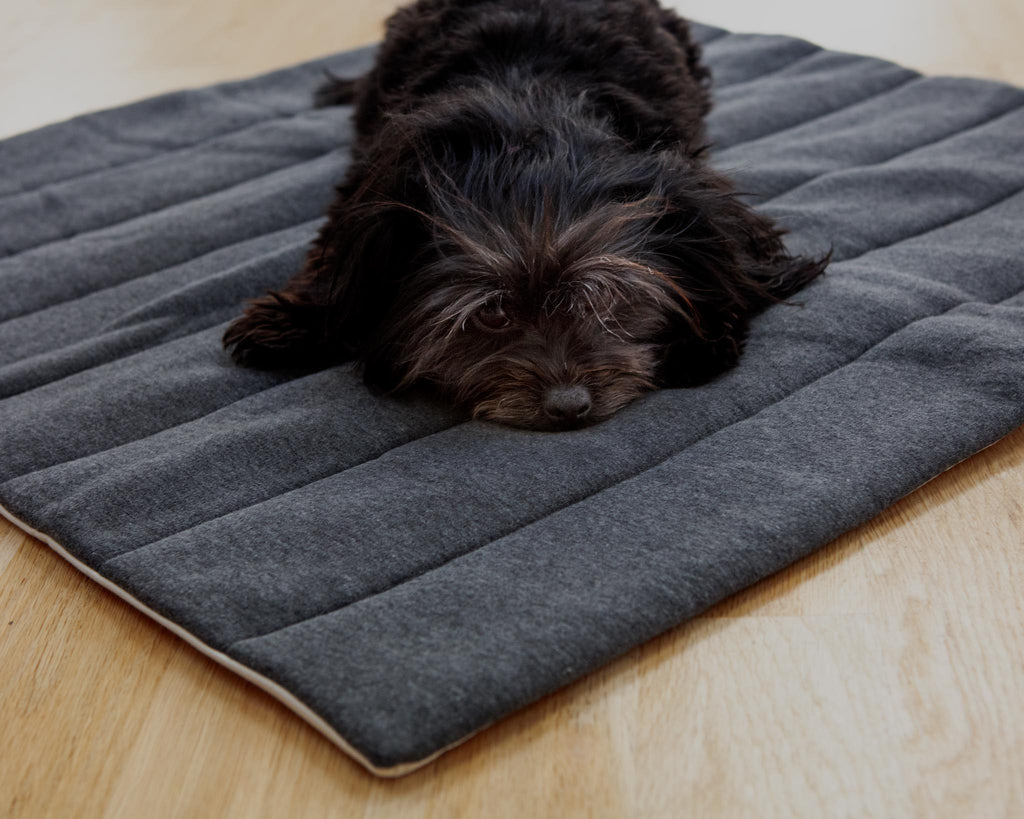 The Mellow Mat for Dogs & Cats (Made in the USA) (FINAL SALE) HOME HOUSE DOGGE Dark Grey  