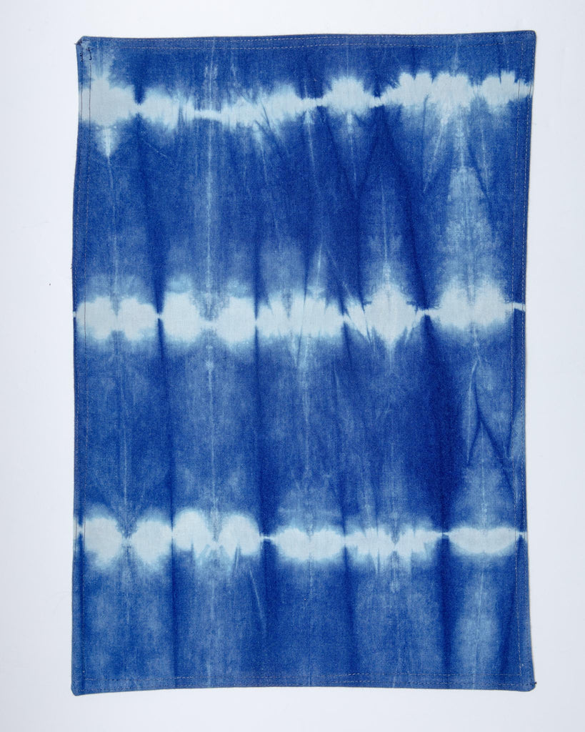 Alma De Añil Placemats in Blue Tie-Dye (FINAL SALE) Dog Supplies REVY   