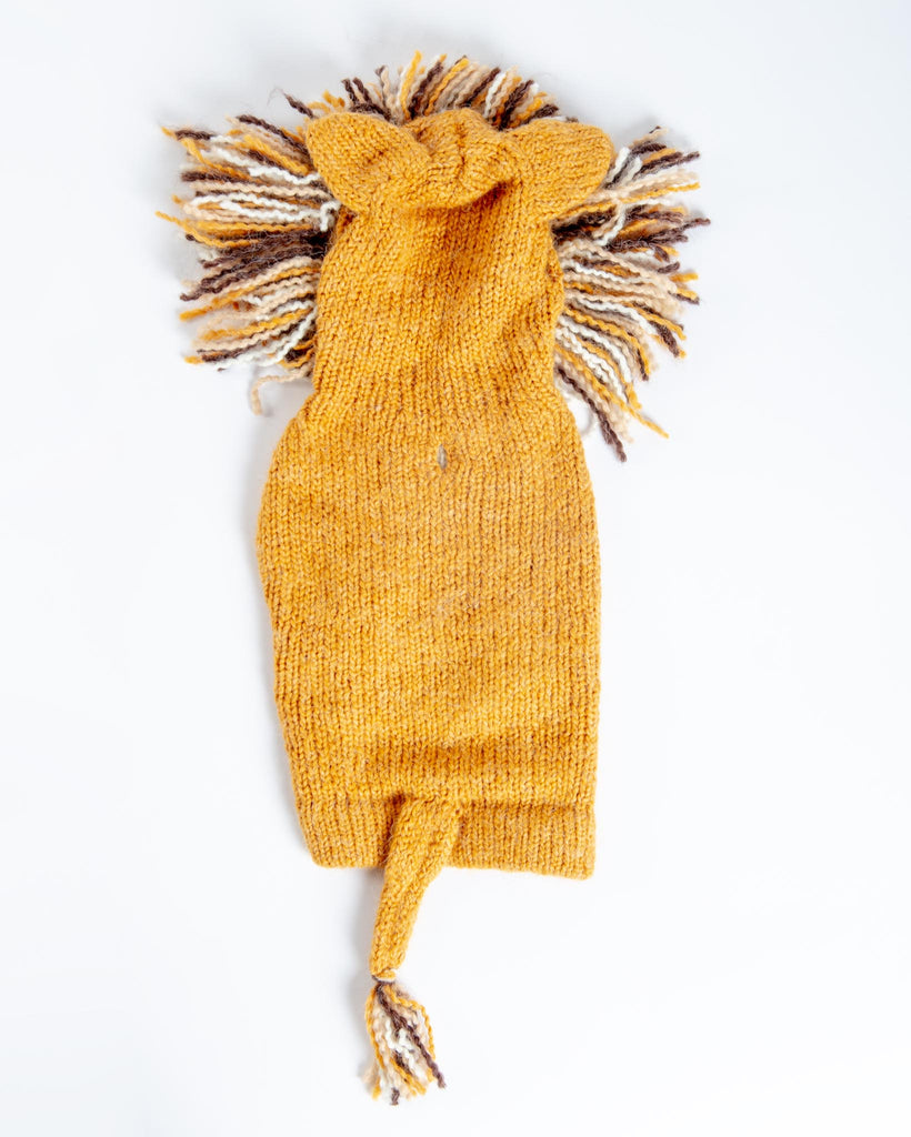 Lion Hand-Knit Dog Sweater (DOG & CO. Exclusive) (FINAL SALE) Wear PERUVIAN KNITS   