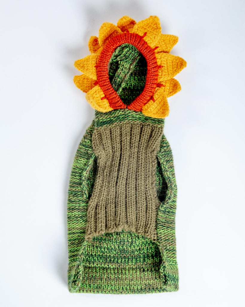 Sunflower Hand-Knit Dog Sweater (DOG & CO. Exclusive) Wear PERUVIAN KNITS   