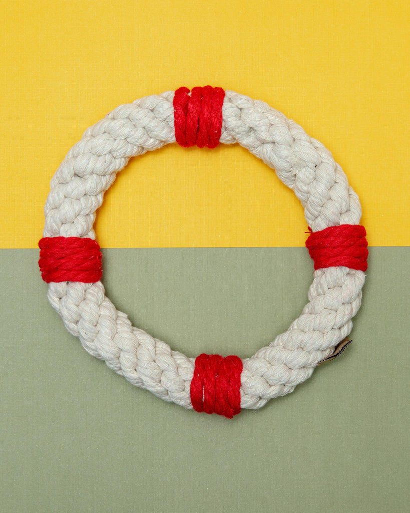 Lifesaver Rope Dog Toy Toys JAX & BONES   