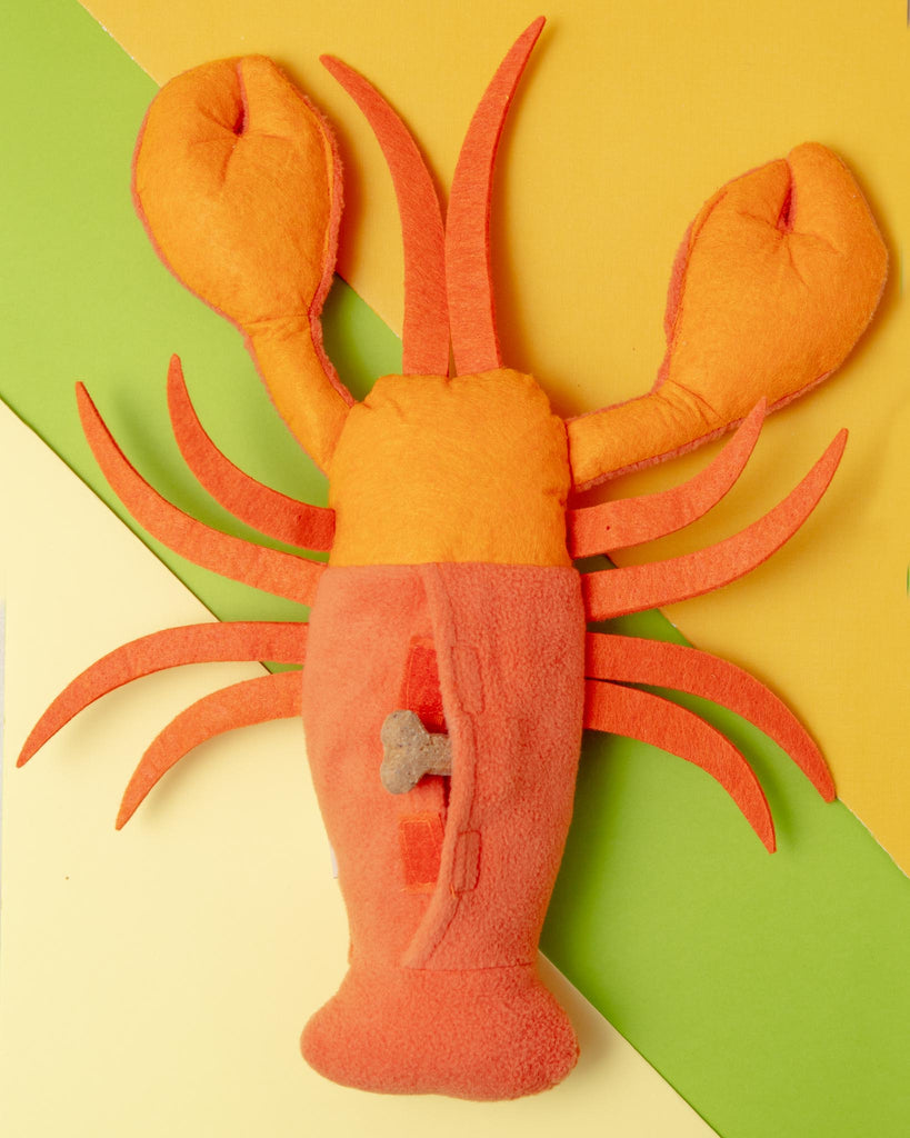 Lobster Interactive & Snuffle Dog Toy Dog Toys INJOYA   