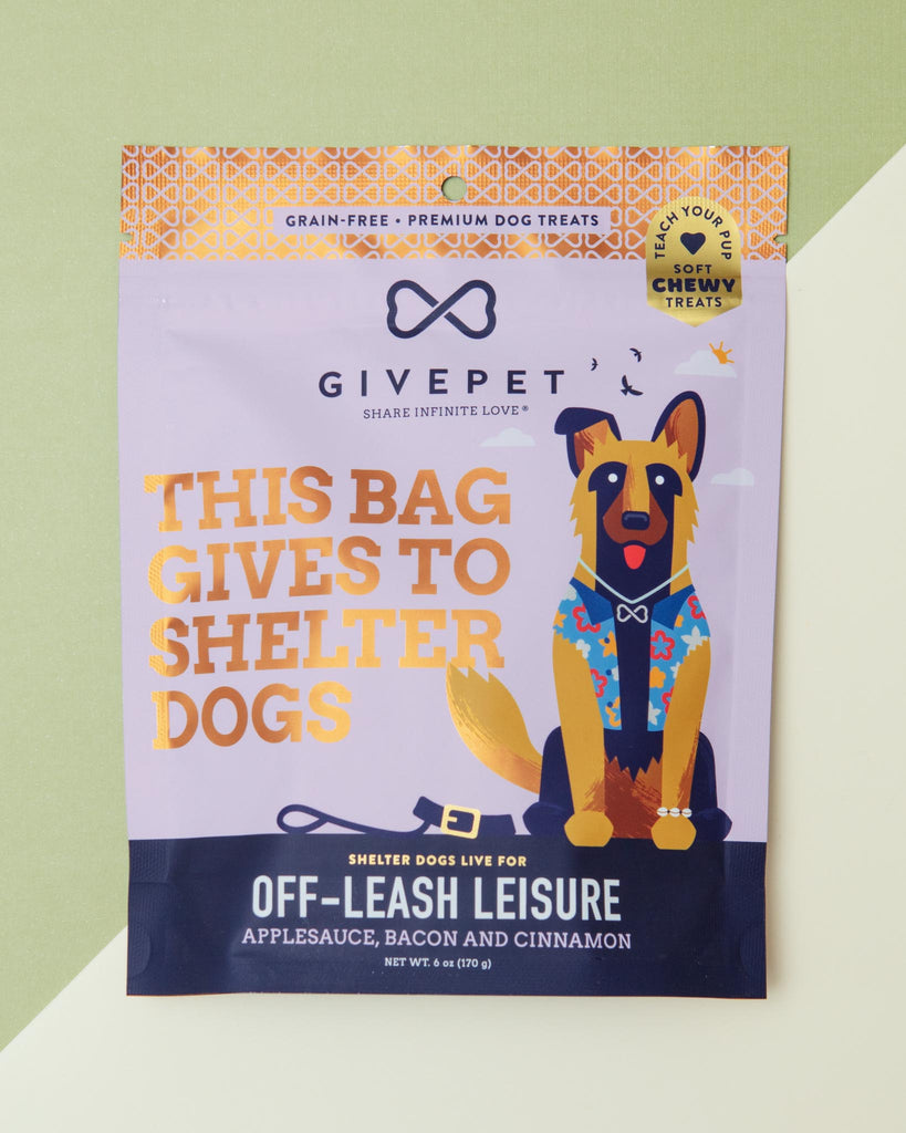 Off-Leisure Soft & Chewy Dog Treats (Made in the USA) Eat GIVEPET   