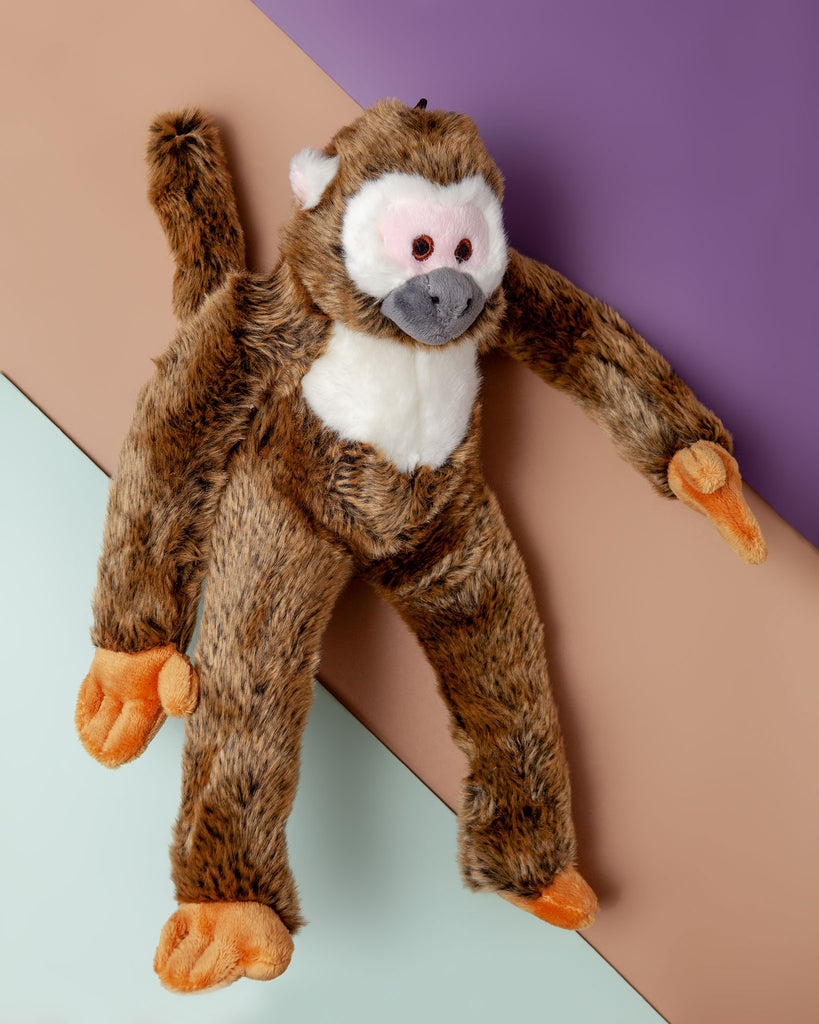 Albert the Monkey Plush Dog Toy Play FLUFF & TUFF   