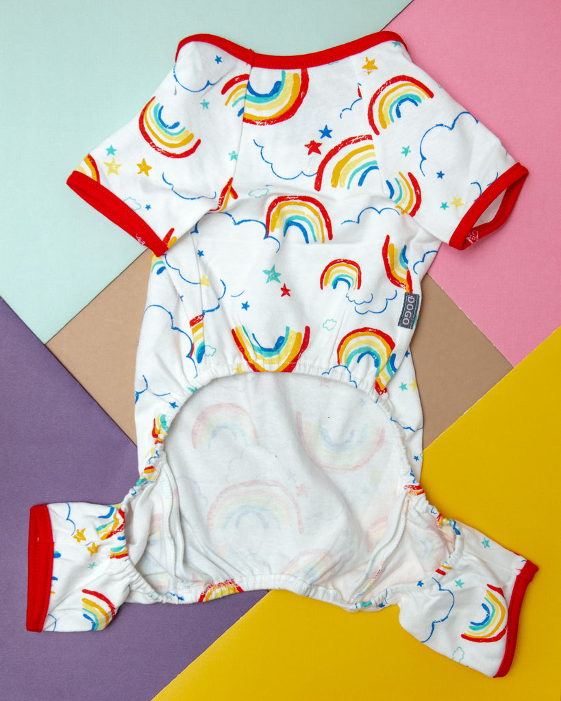 Rainbow Dog Pajamas (FINAL SALE) Wear DOGO   