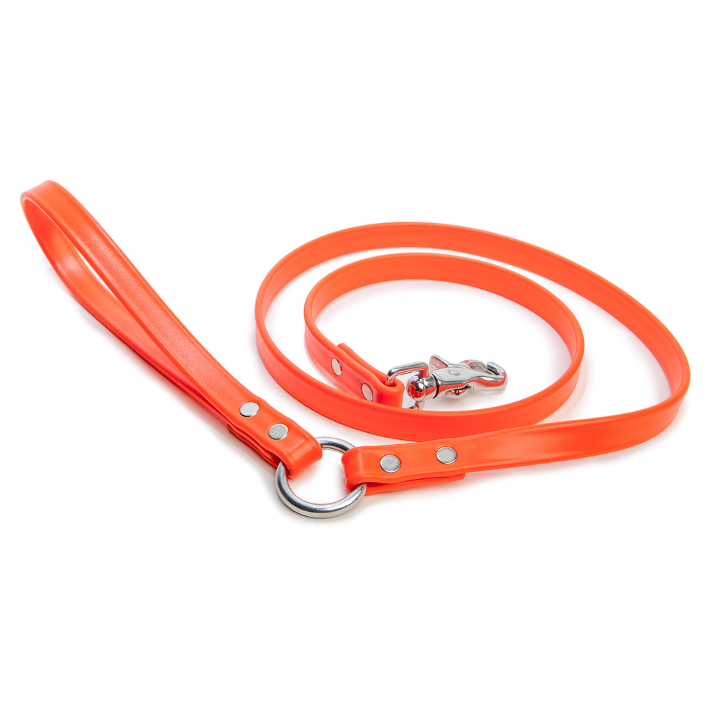 City Leash in Neon Orange Leash DOG & CO. COLLECTION   