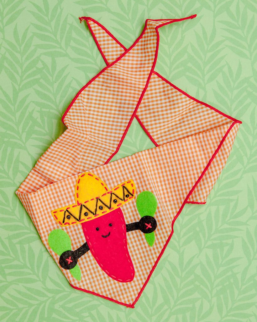 Hot Pepper Bandana (FINAL SALE) Wear TAIL TRENDS   