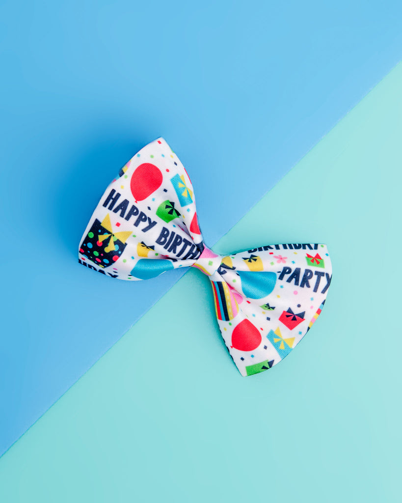 Happy Birthday Bow Tie for Dogs & Cats Accessories DESIGN FOR DOGS   
