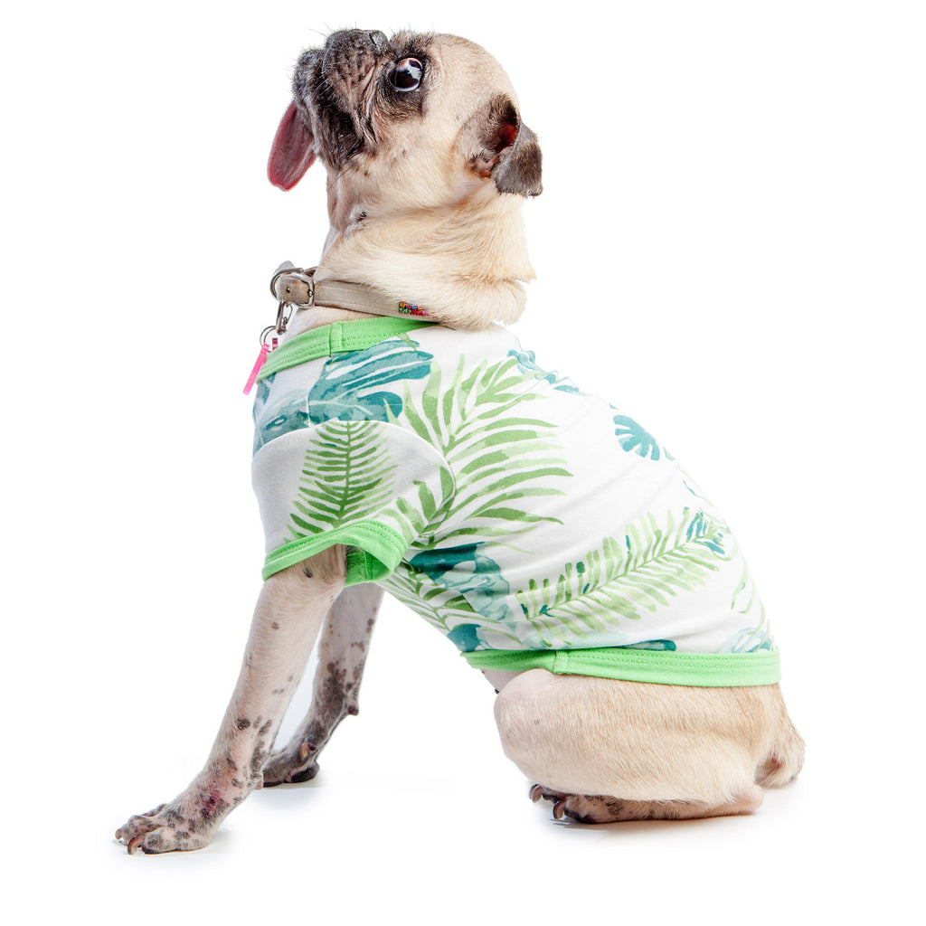 BEDHEAD | Lounge Dog T in Island Palm Apparel BEDHEAD   