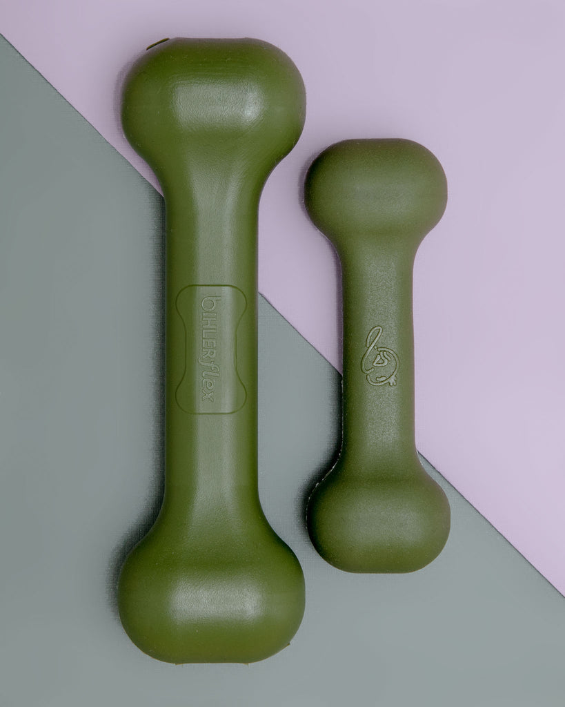 The Perfect Bone Dog Toy in Olive Green (Made in the USA) Play JERSEY DOG CO.   
