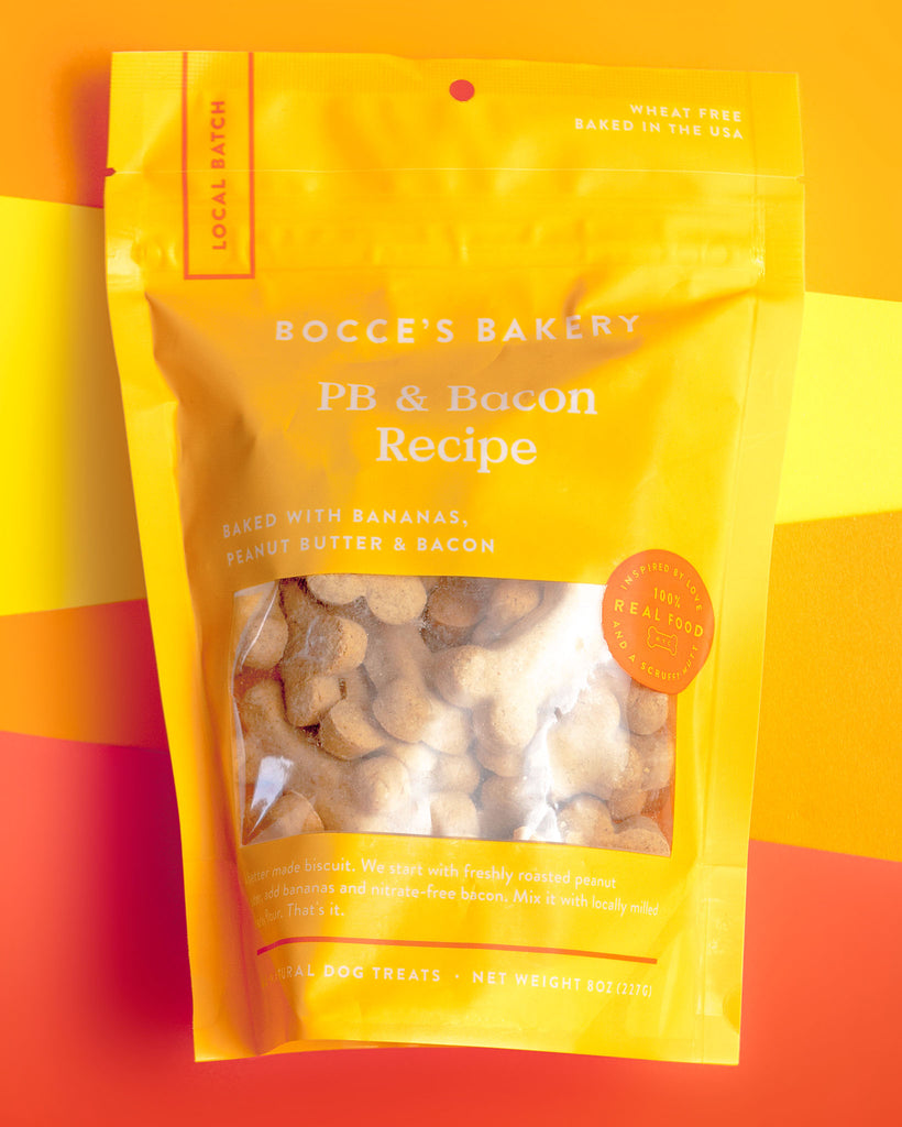 PB & Bacon Dog Biscuits Eat BOCCE'S BAKERY   