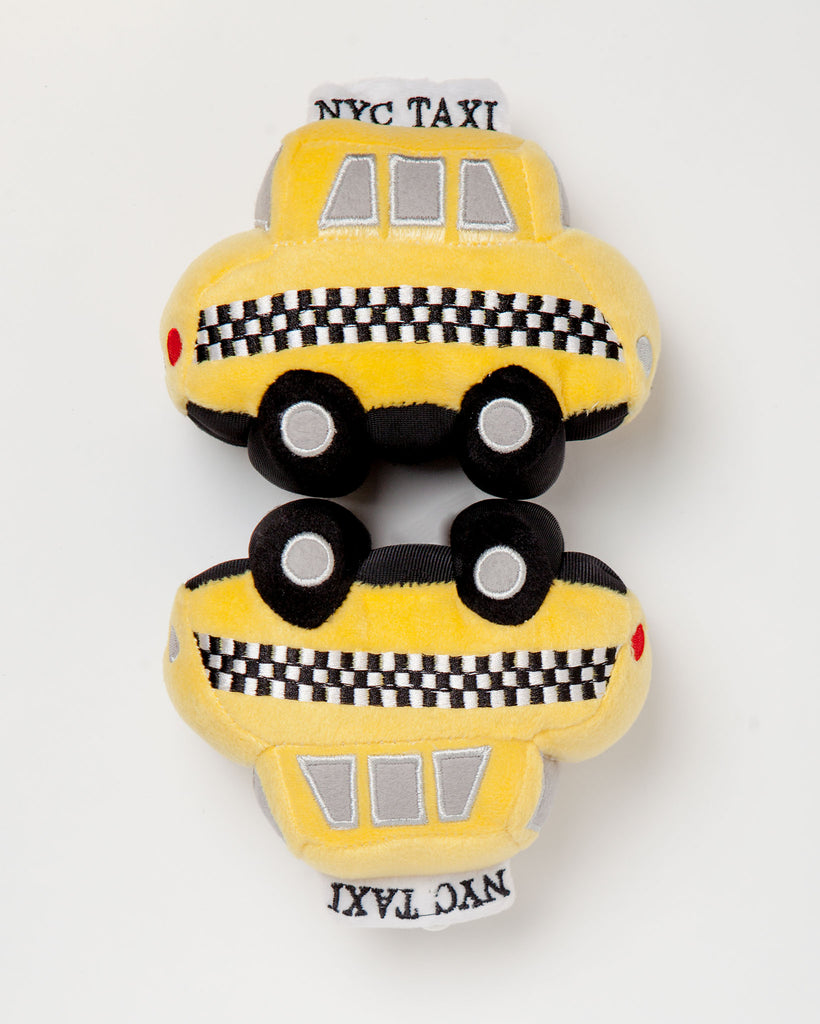 NYC Taxi Plush Dog Toy Play FAB DOG   