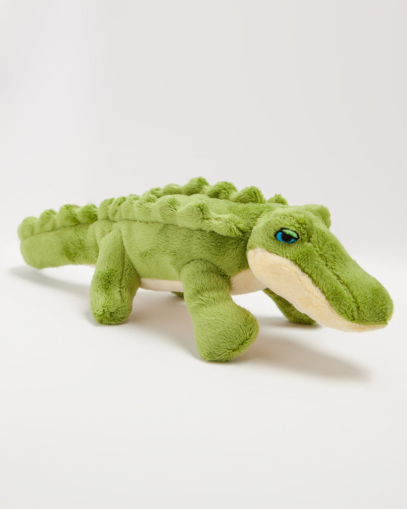 Savannah Baby Gator Squeaky Dog Toy Play FLUFF & TUFF   