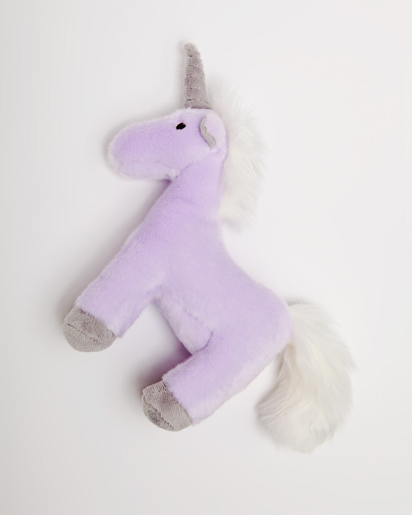 Violet Unicorn Plush Dog Toy Toys FLUFF & TUFF   