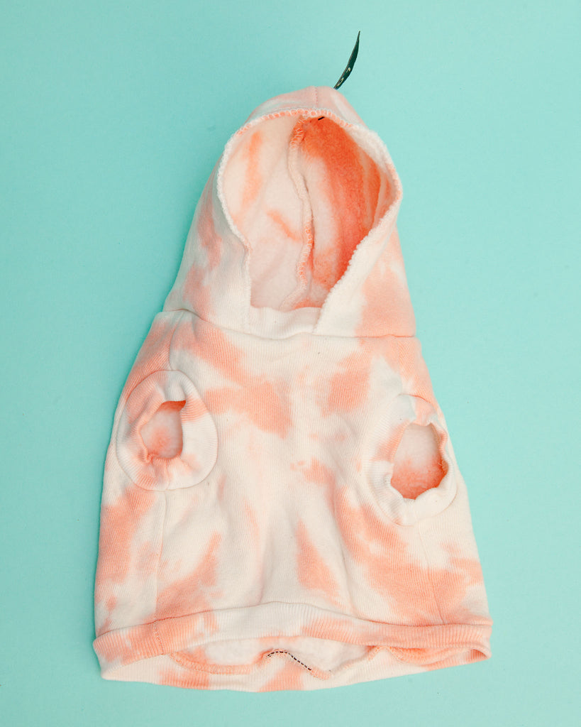 Studio Splatter Dog Sweatshirt in Peach Wear FOUND MY ANIMAL   