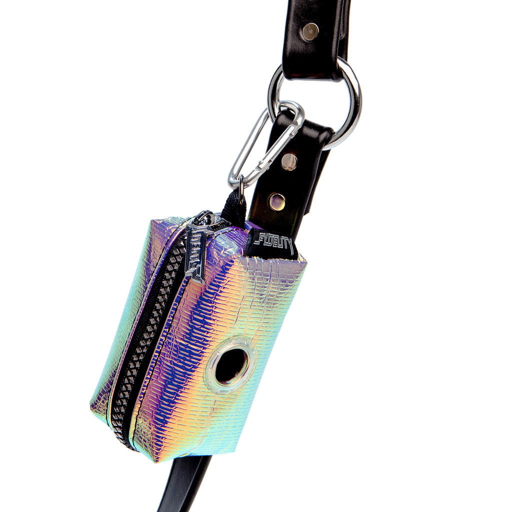 FYDELITY | Poopy Cute Poop Bag Holder in Aura Spectral Add-Ons FYDELITY   
