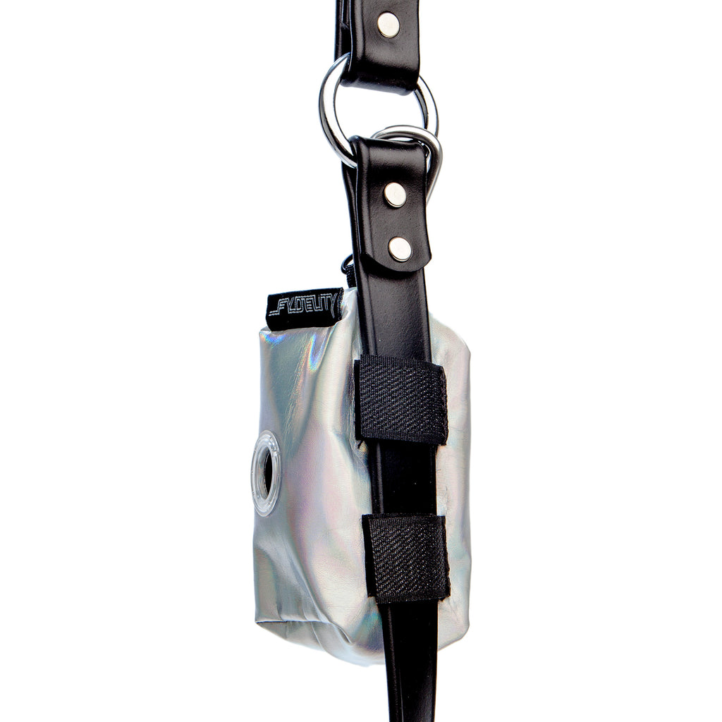 FYDELITY | Poopy Cute Poop Bag Holder in Moonraker Silver Add-Ons FYDELITY   