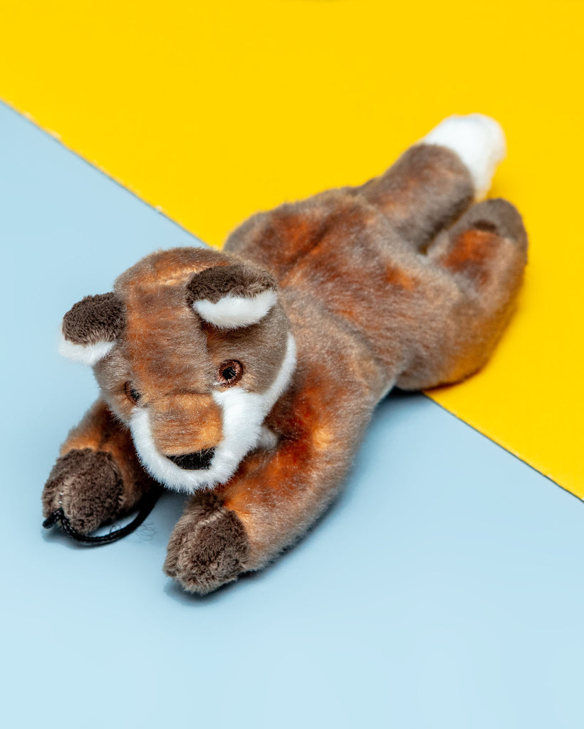 Anderson Fox Squeaky Dog Plush Toy Play FLUFF & TUFF   