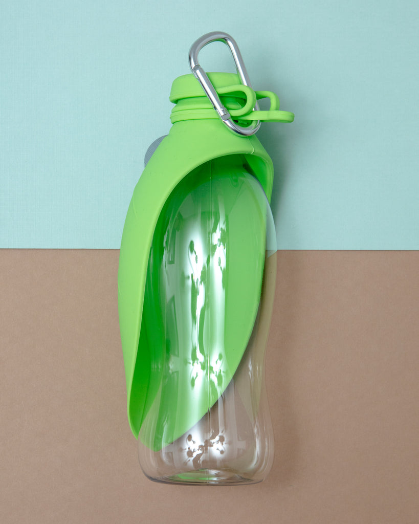 Folding Leaf Travel Dog Bottle WALK COOL PUP   