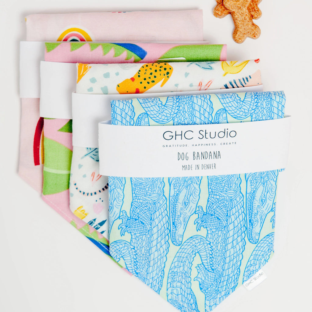 Crocodile Bandana (FINAL SALE) Wear GHC STUDIO   