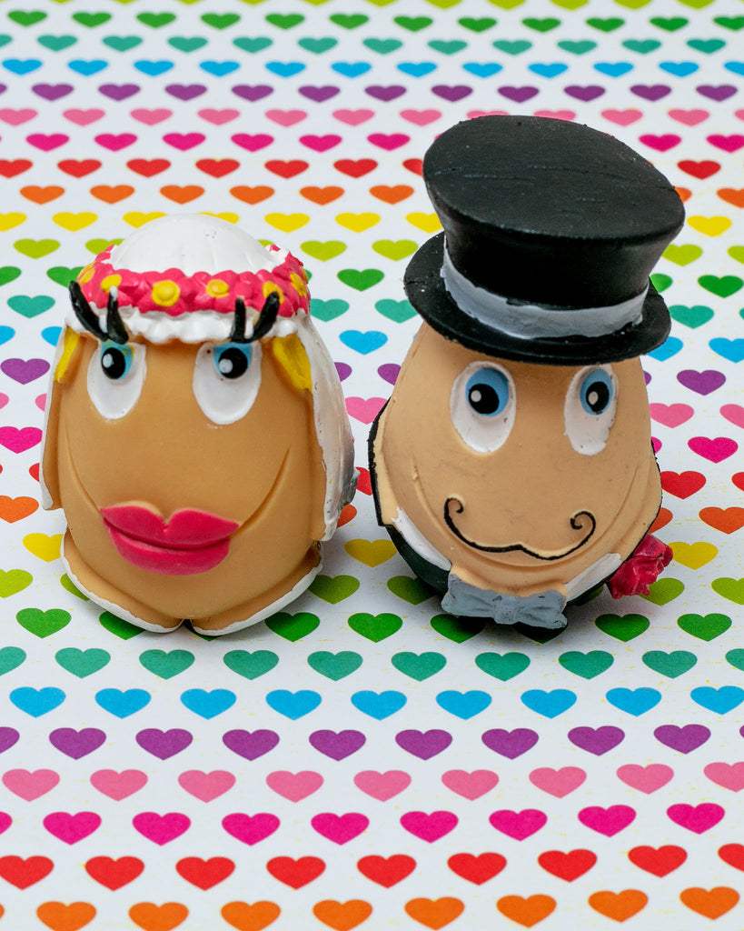 Wedding Season Latex Squeaky Dog Toy Set << FINAL SALE >> Play LANCO TOYS   