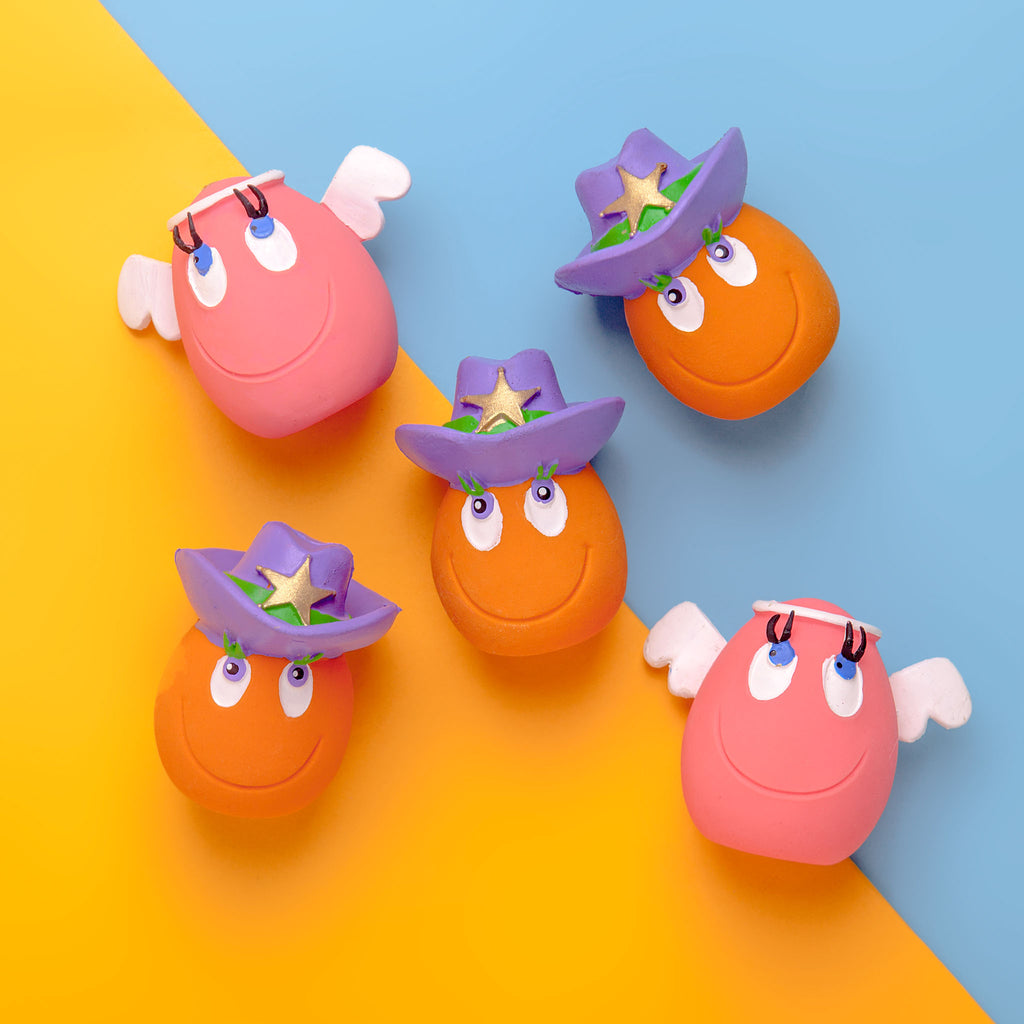Squeaky Angel Egg Toys LANCO TOYS   