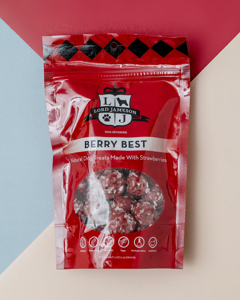 Berry Best Organic Dog Treats (Made in the USA) Eat LORD JAMESON   