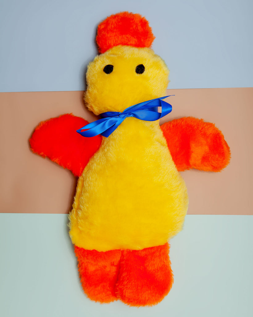 Darling Duck Plush Dog Toy (Made in the USA) Play MUTTS & MITTENS   
