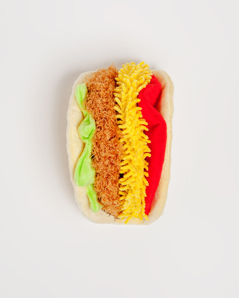 Plush Taco Crinkle & Squeak Dog Toy Play P.L.A.Y.   