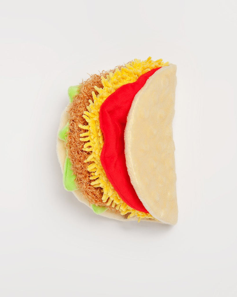 Plush Taco Crinkle & Squeak Dog Toy Play P.L.A.Y.   