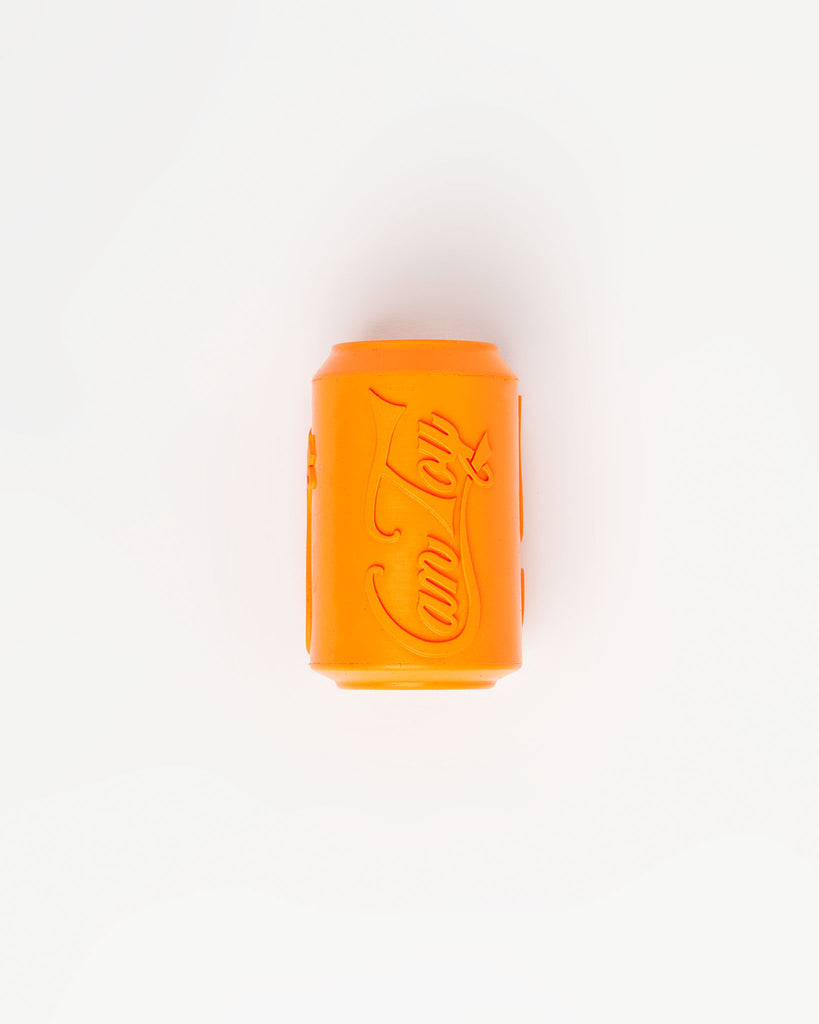 Durable Can Toy in Orange (Small) << FINAL SALE >> Play SODA PUP   