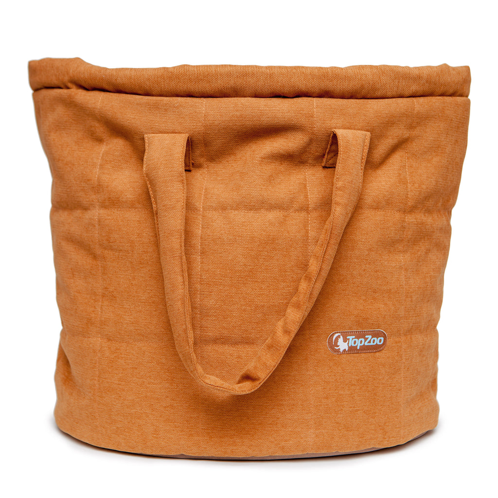 Oval Bed Bag in Jujube Carry TOPZOO   