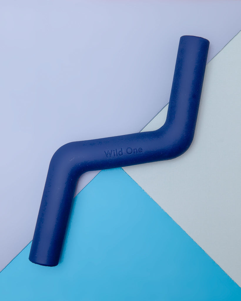 Bolt Bite Dog Toy in Navy Play Wild One   