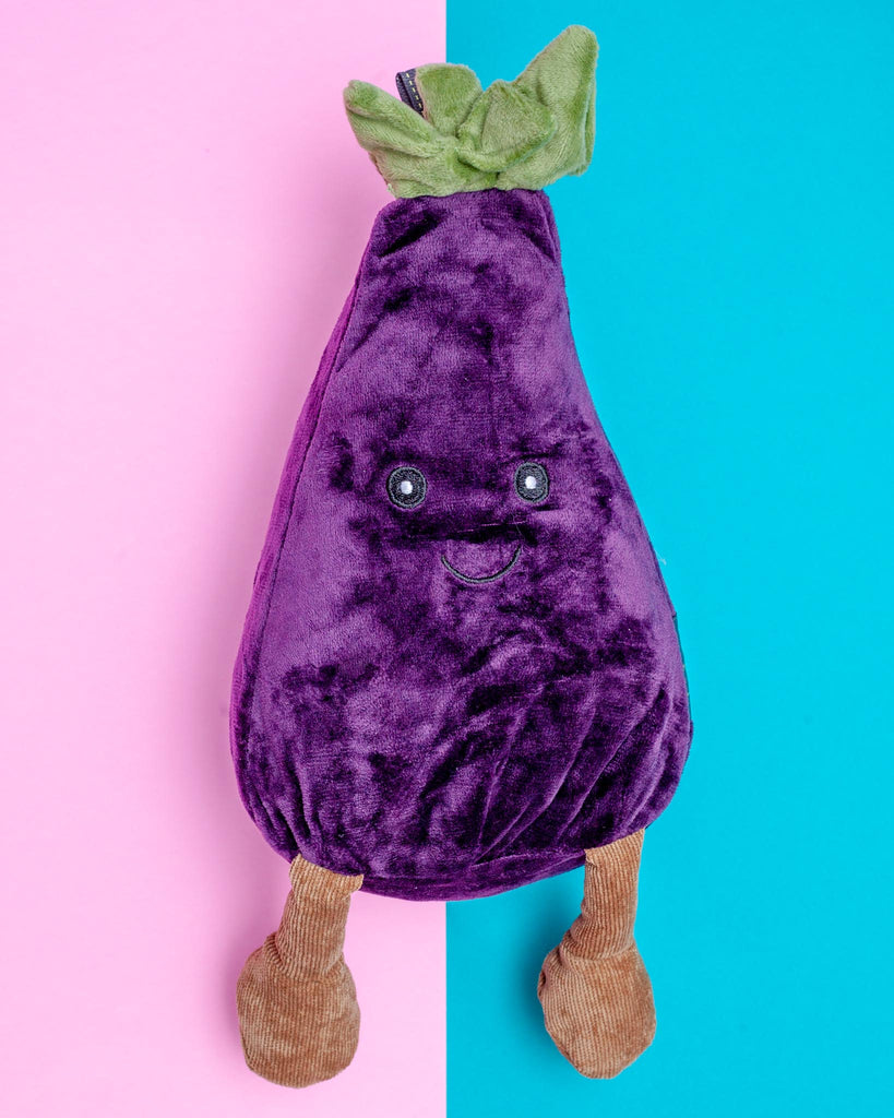 The Purple Eggplant Plush Dog Toy (FINAL SALE) Toys Nandog Pet Gear   