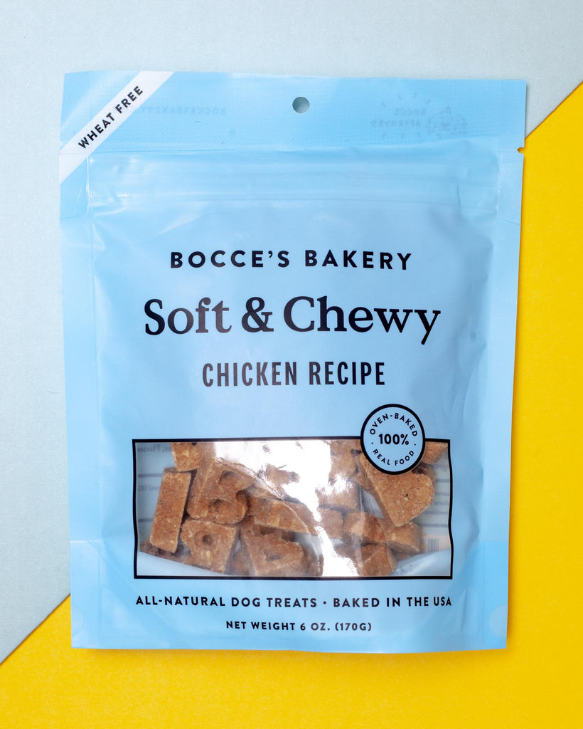 Soft & Chewy Chicken Treats Eat BOCCE'S BAKERY   
