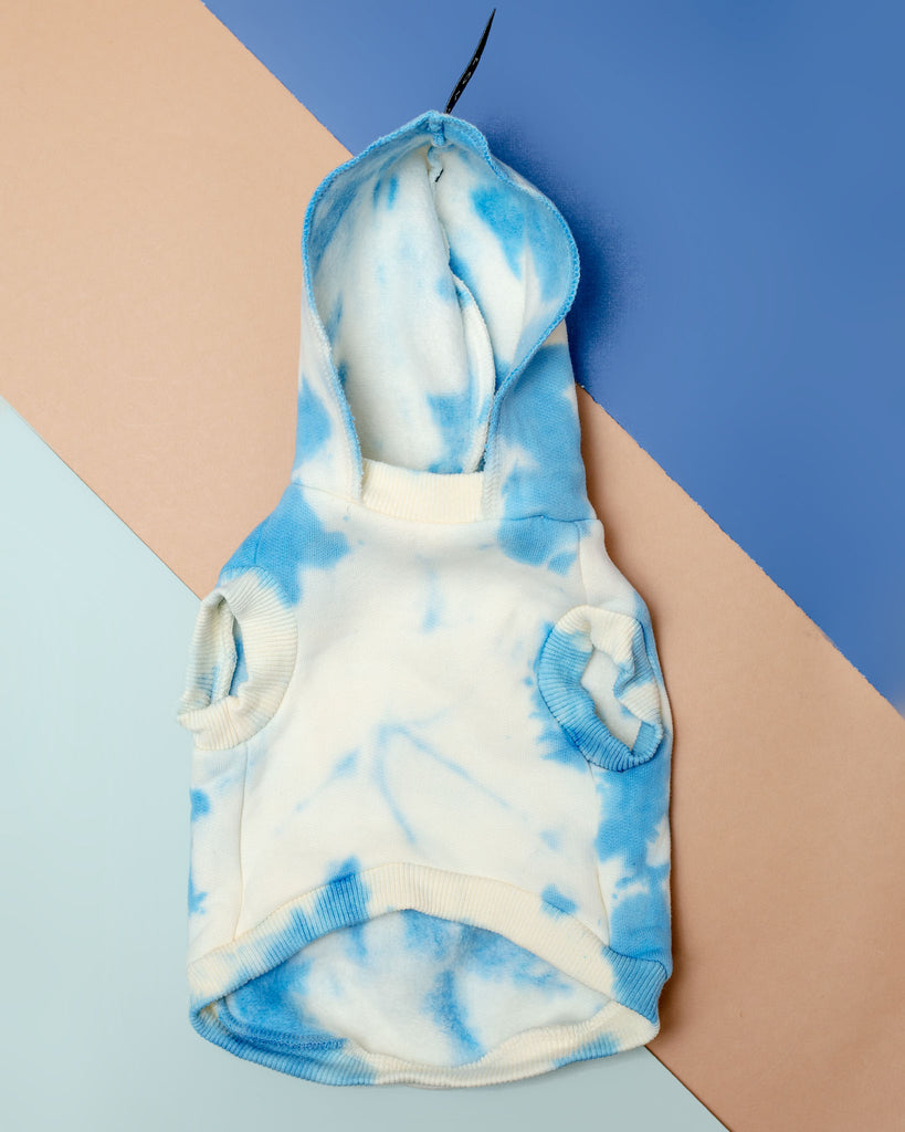 Studio Splatter Dog Sweatshirt in Basic Blue (CLEARANCE) Wear FOUND MY ANIMAL   