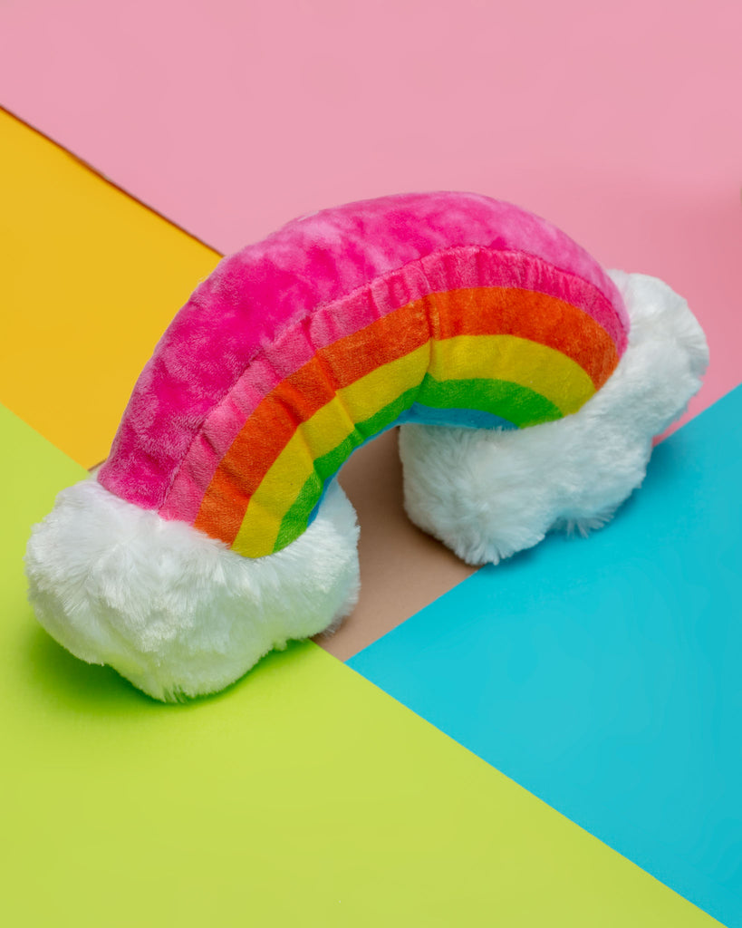 Over the Rainbow Plush Dog Toy Play FRINGE STUDIO   