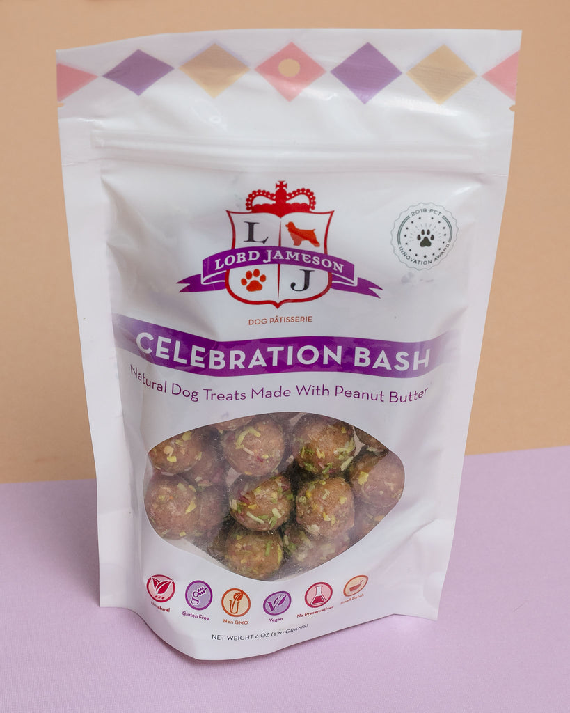Celebration Bash Organic Dog Treats (Made in the USA) Eat LORD JAMESON   