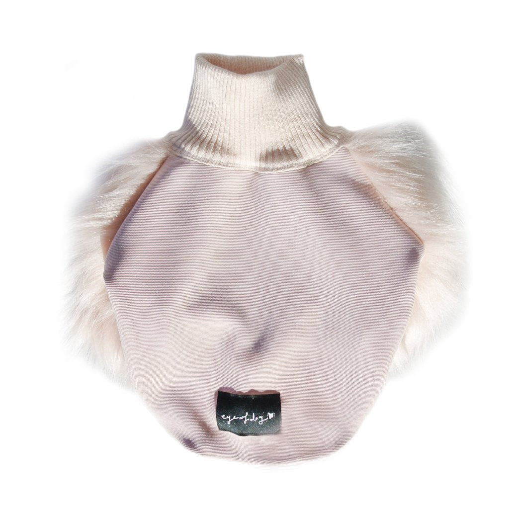 EYE OF DOG | Milk Faux Fur Top Apparel EYE OF DOG   