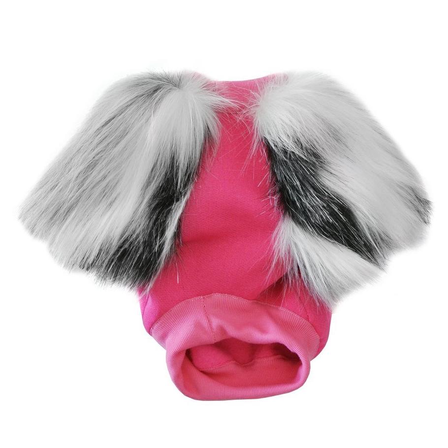 EYE OF DOG | Pinky Black Fluffa Fleece Apparel EYE OF DOG   