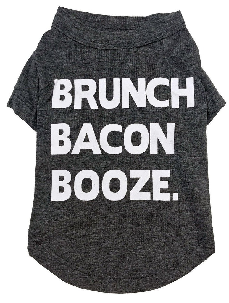 FAB DOG | Brunch Bacon Booze T-Shirt Apparel FAB DOG   
