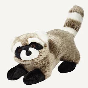 Rocket the Raccoon Plush Squeaky Dog Toy Play FLUFF & TUFF   