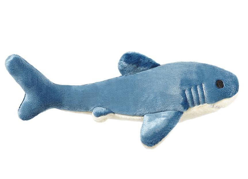 Tank the Shark Plush Squeaky Dog Toy Play FLUFF & TUFF   