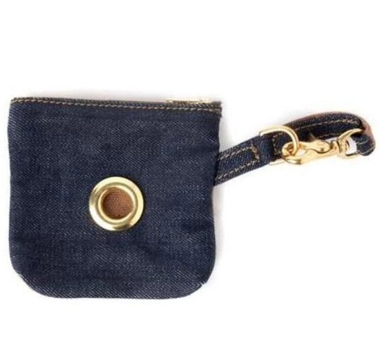 FOUND MY ANIMAL | Denim Poop Bag Pouch Add-Ons FOUND MY ANIMAL   