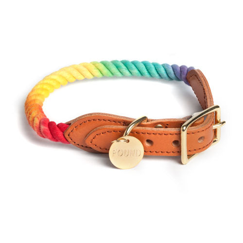 Rope Collar in Prismatic (FINAL SALE) WALK FOUND MY ANIMAL   