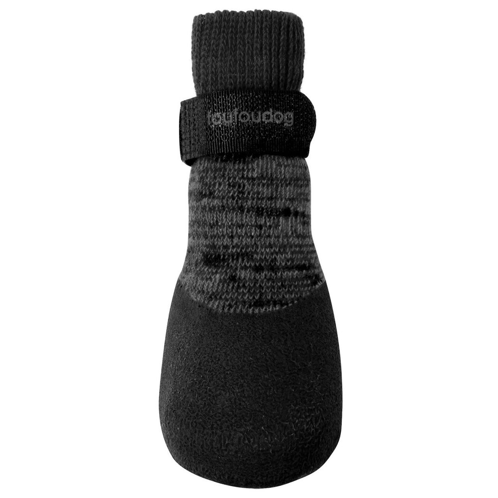 Rubber Dipped Dog Sock Boots in Black Wear FOU FOU BRANDS   