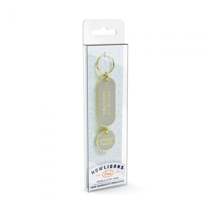 Internet Famous Tag and Keychain Set (FINAL SALE) Human FRED & FRIENDS   