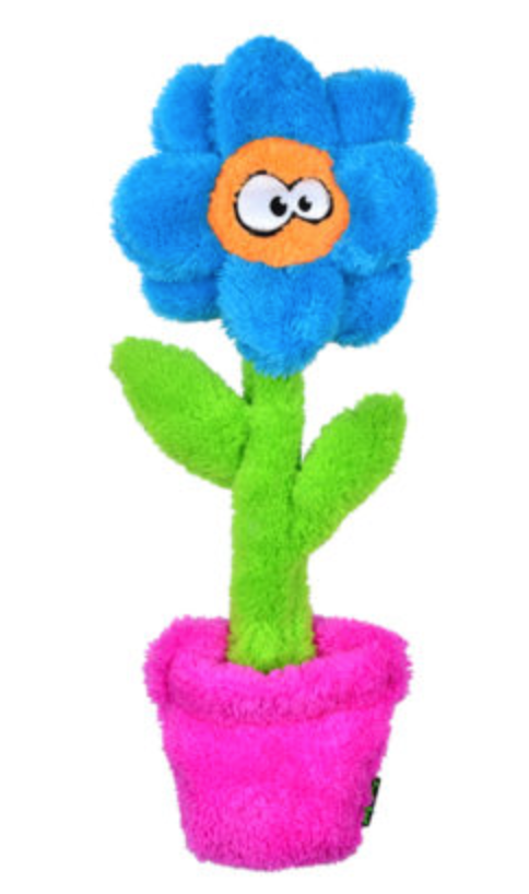 Pretty Potted Flower Unstuffed Dog Toy (Made in the USA) << FINAL SALE >> Play CYCLE DOG   