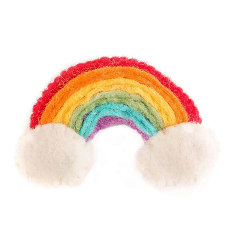Rainbow Wool Cat Toy Play THE FOGGY DOG   