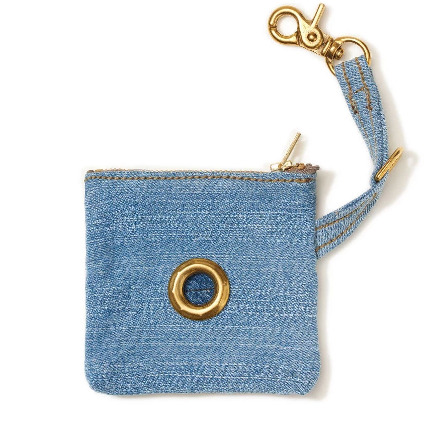 FOUND MY ANIMAL | Vintage Denim Poop Bag Dispenser Add-Ons FOUND MY ANIMAL   